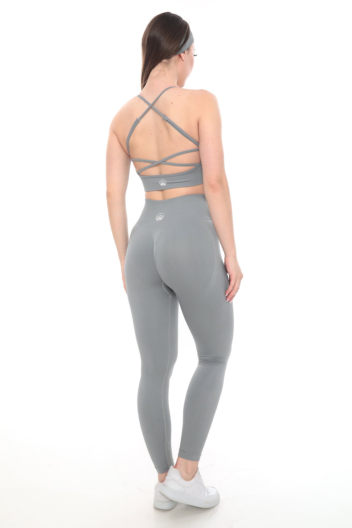 Lastikli Bralet - Gri