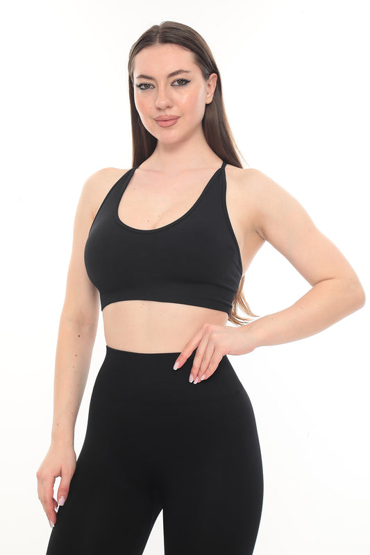 Askılı Bralet - Siyah